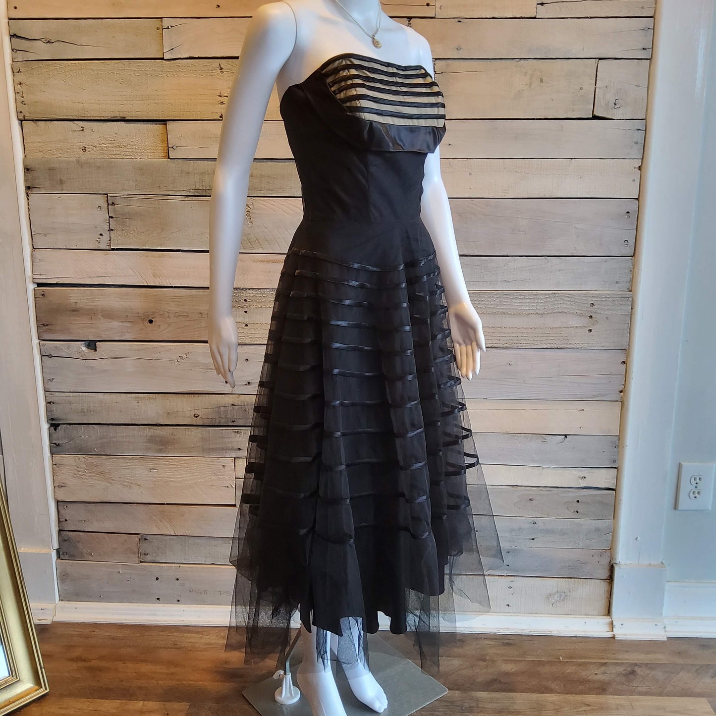 Vintage 1950's Dance Originals by Fred Perlgberg Gown Sz 2