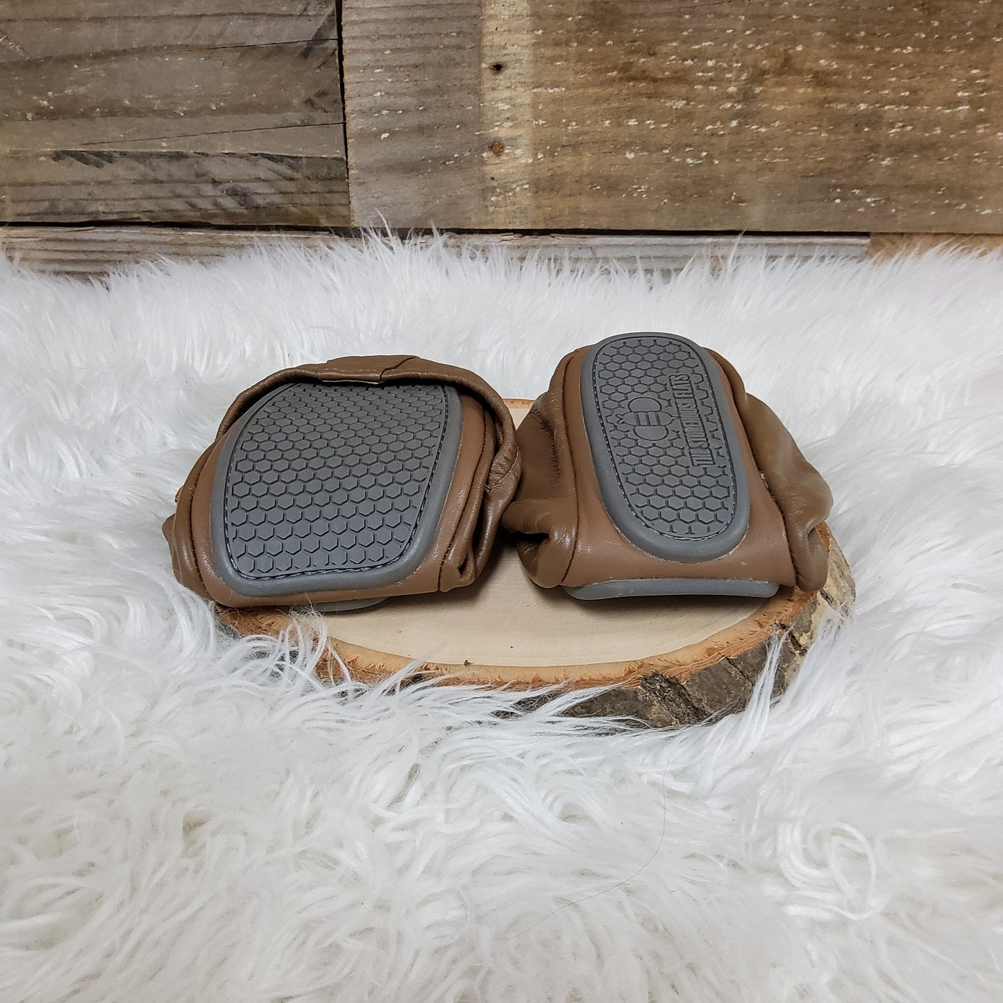 Storehouse Brown Foldable Flats Sz 9