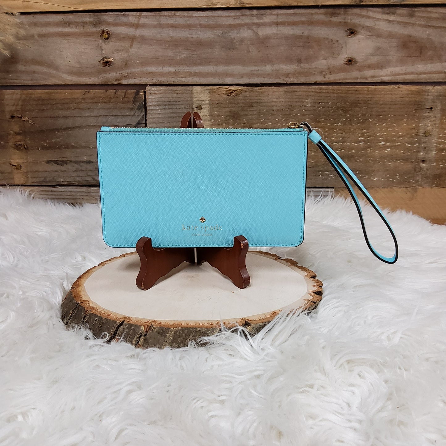 Kate Spade Turquoise Wristlet