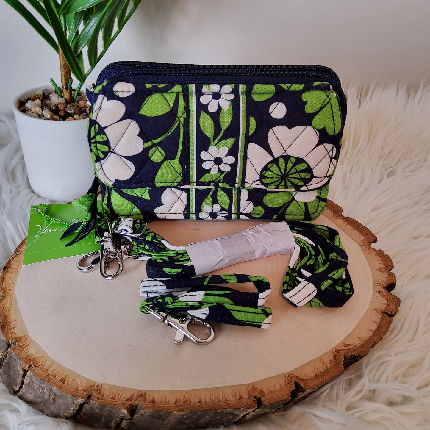 Vera Bradley Lucky You Convertable Wallet