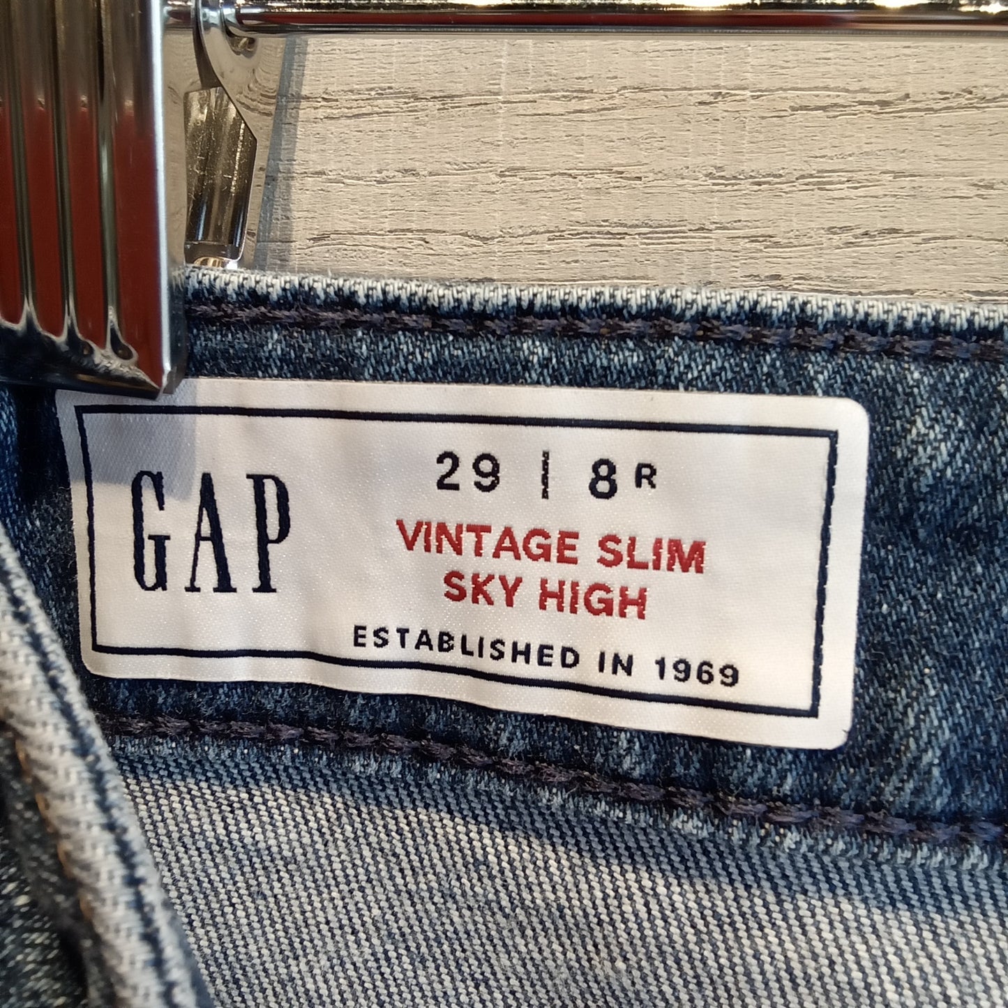Gap Vintage Slim Sky High Jeans Sz 29