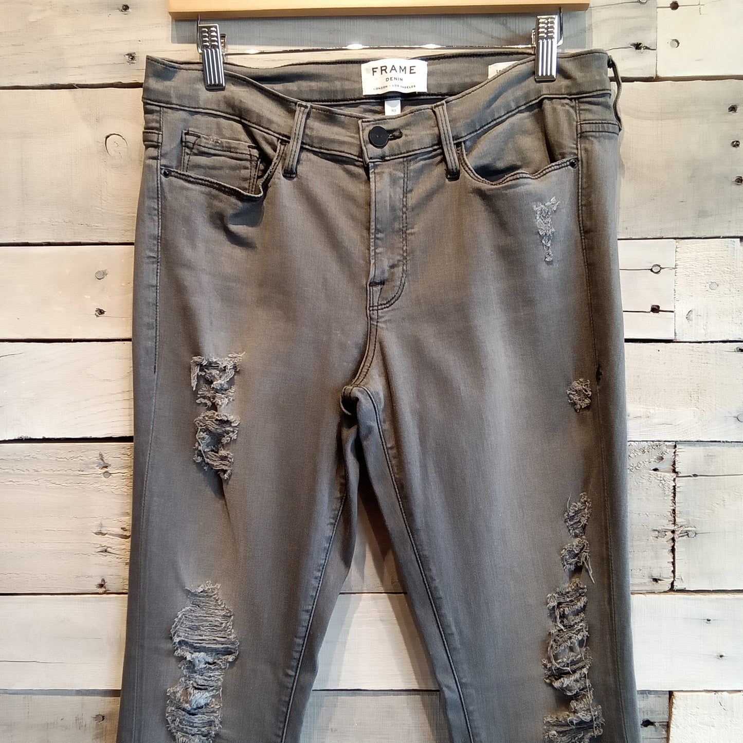 FRAME Black Skinny Jeans Sz 30