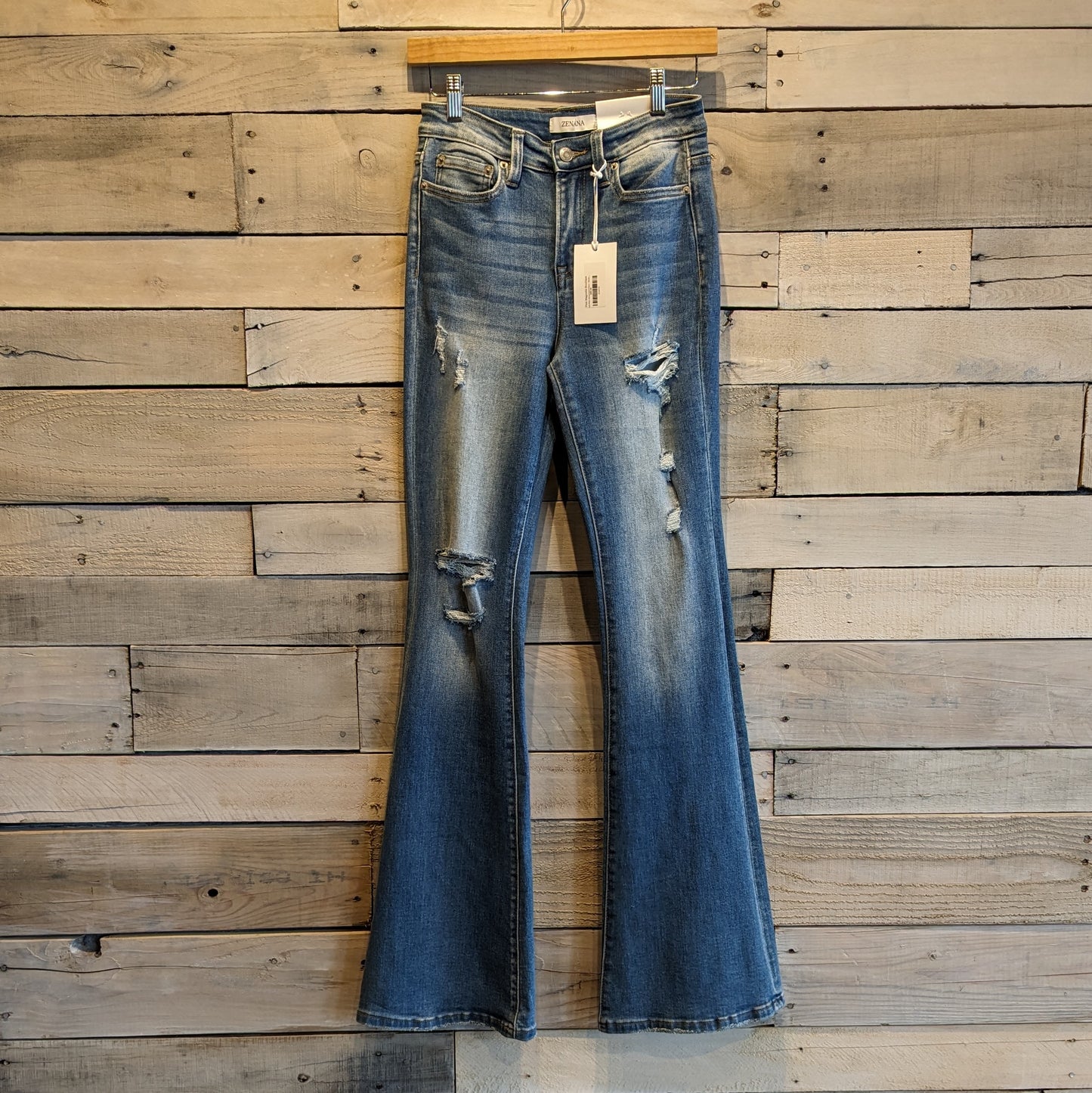 Zenana Flare Leg Jeans Sz 25