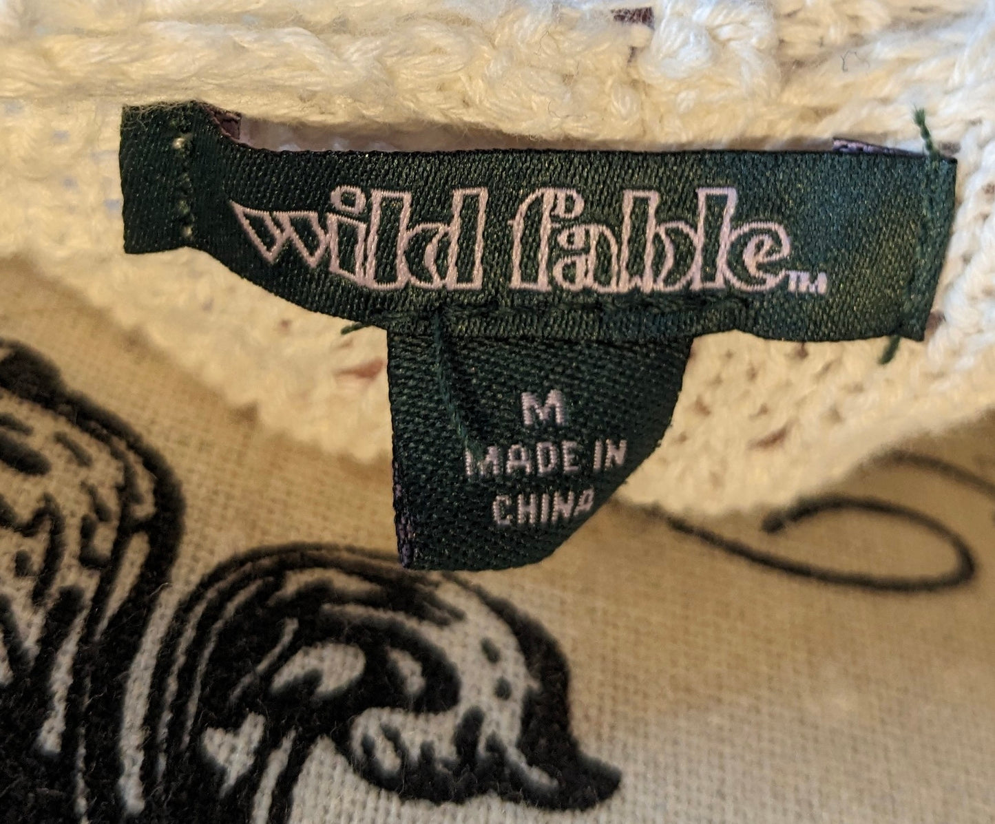 Wild Fable Crochet Dress Sz M