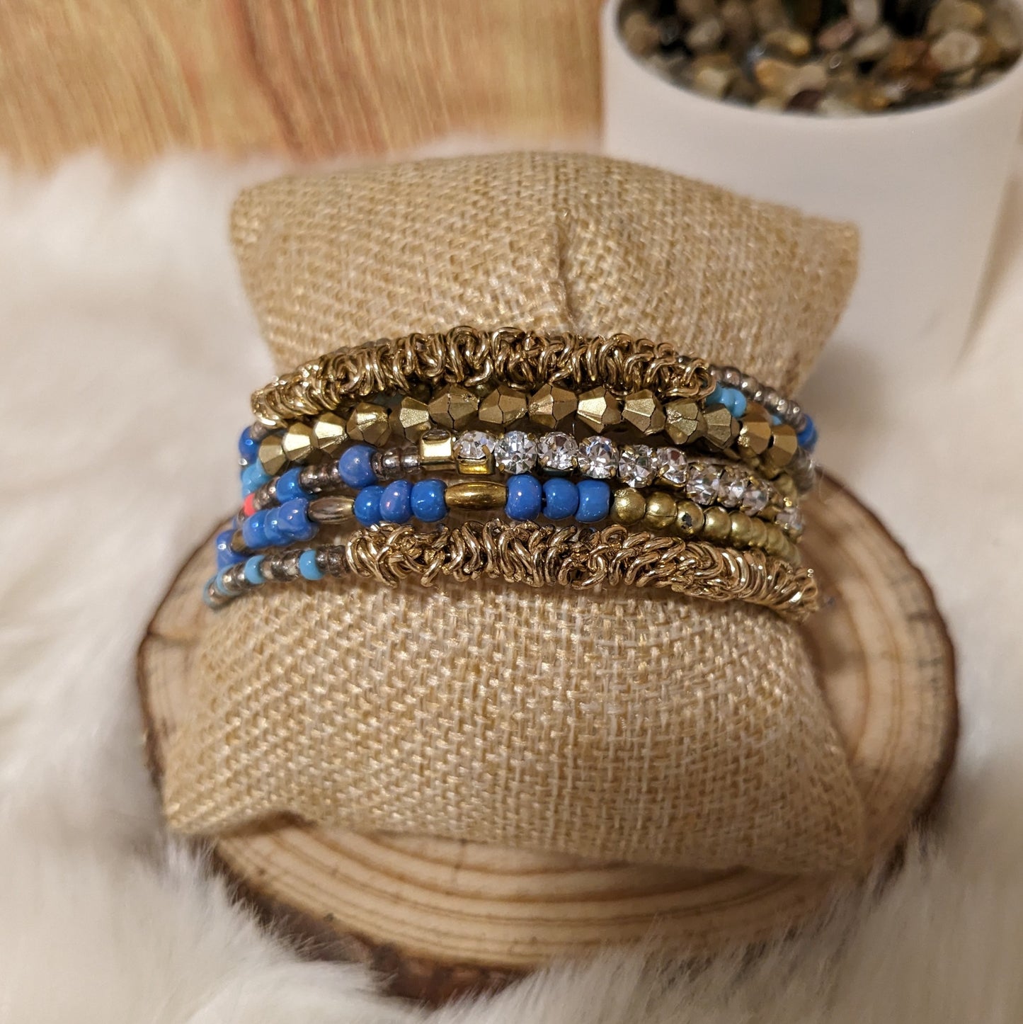 Beaded Spirial Bracelet