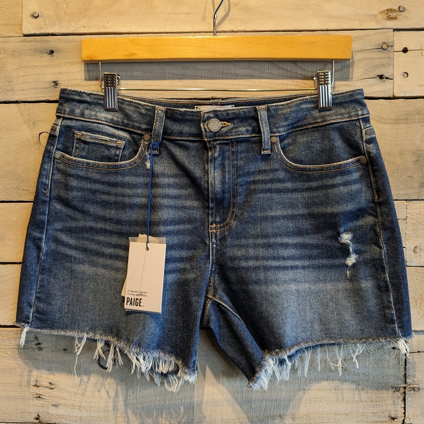 Paige Parker Denim Shorts Sz 28