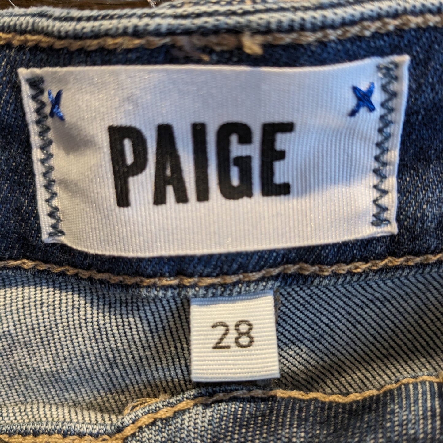 Paige Parker Denim Shorts Sz 28