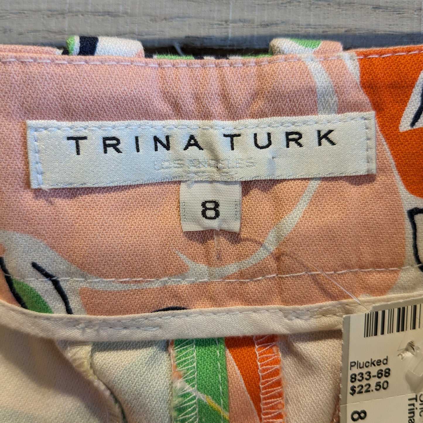 Trina Turk Mixed Print Short Sz 8