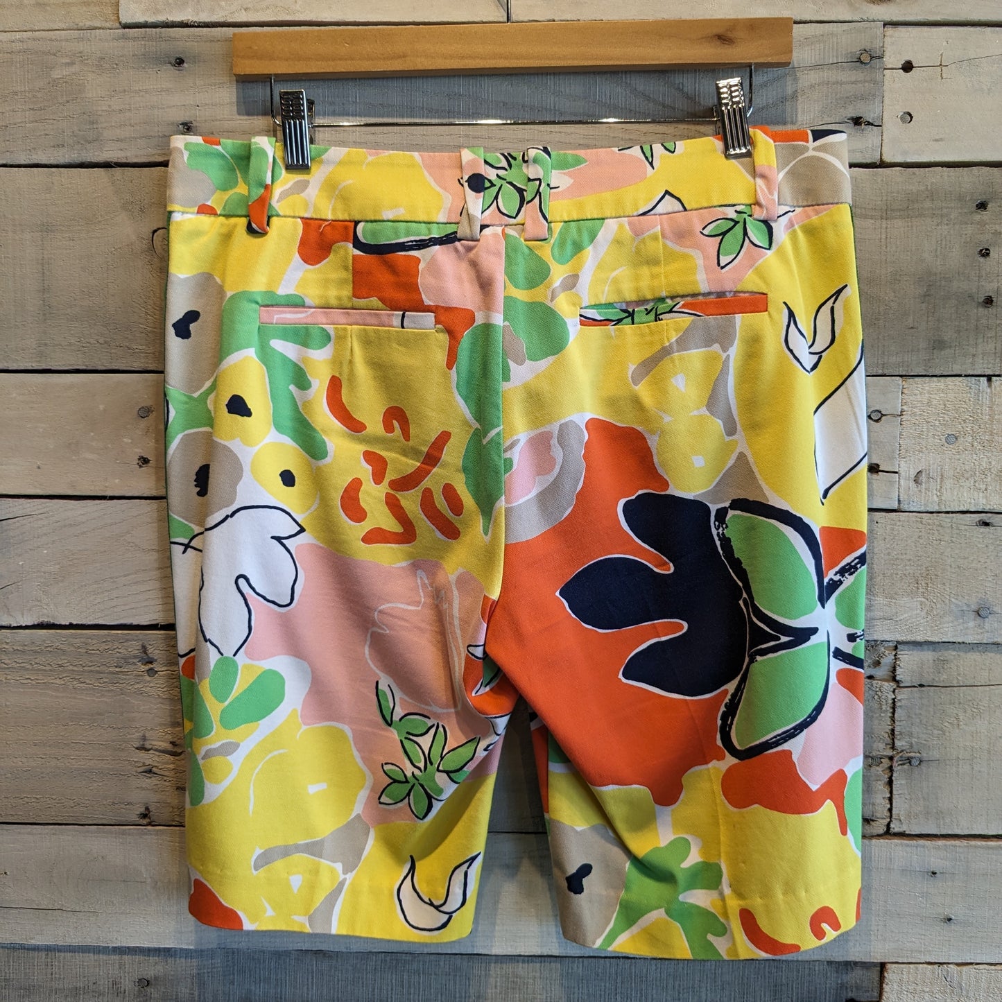 Trina Turk Mixed Print Short Sz 8
