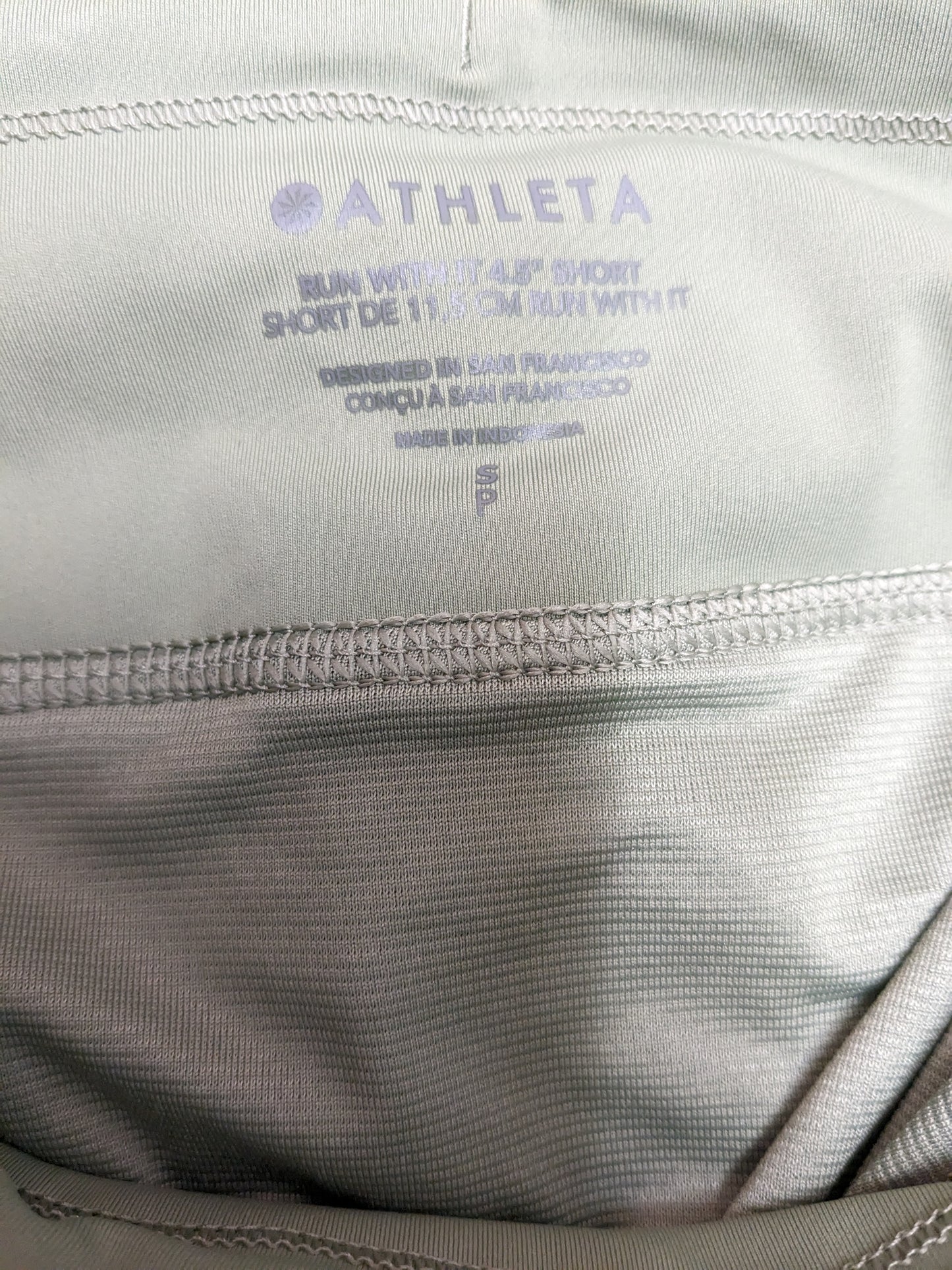 Athleta Run With It Shorts Sz S