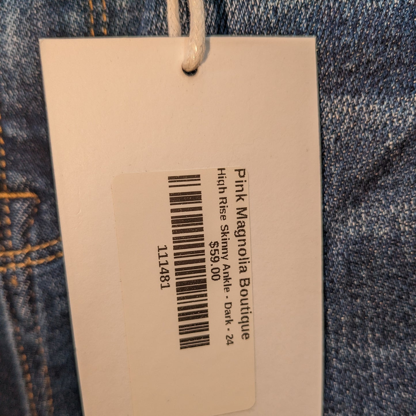 Zanzea High Rise Ankle Jeans Dz 24