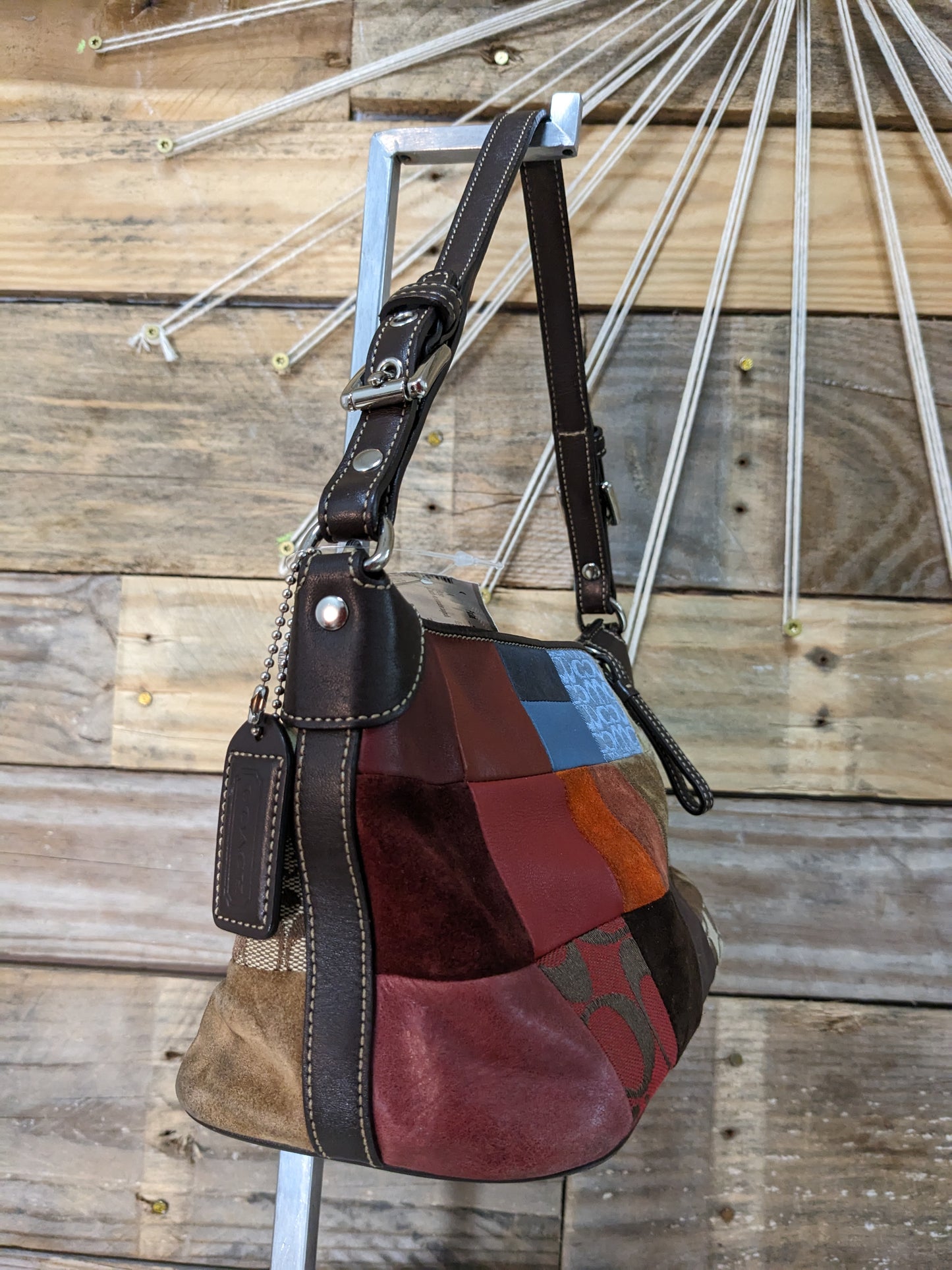 Coach Vintage Y2K Patchwork Mini Shoulder Bag