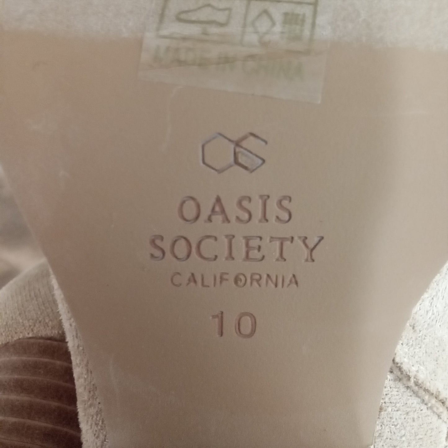 Oasis Society Tall Suede Boots Sz 8