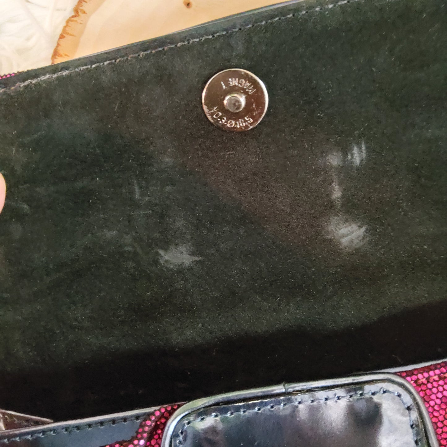 BE&D Metallic Shoulder Bag