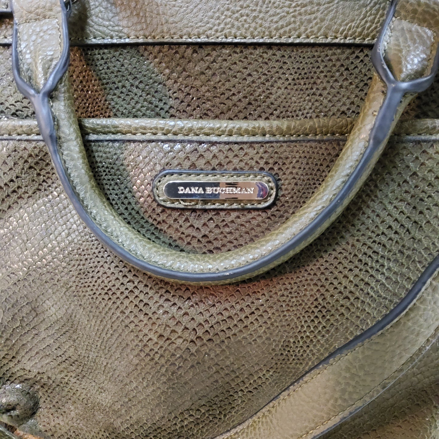 Dana Buchman Olive Shoulder Bag