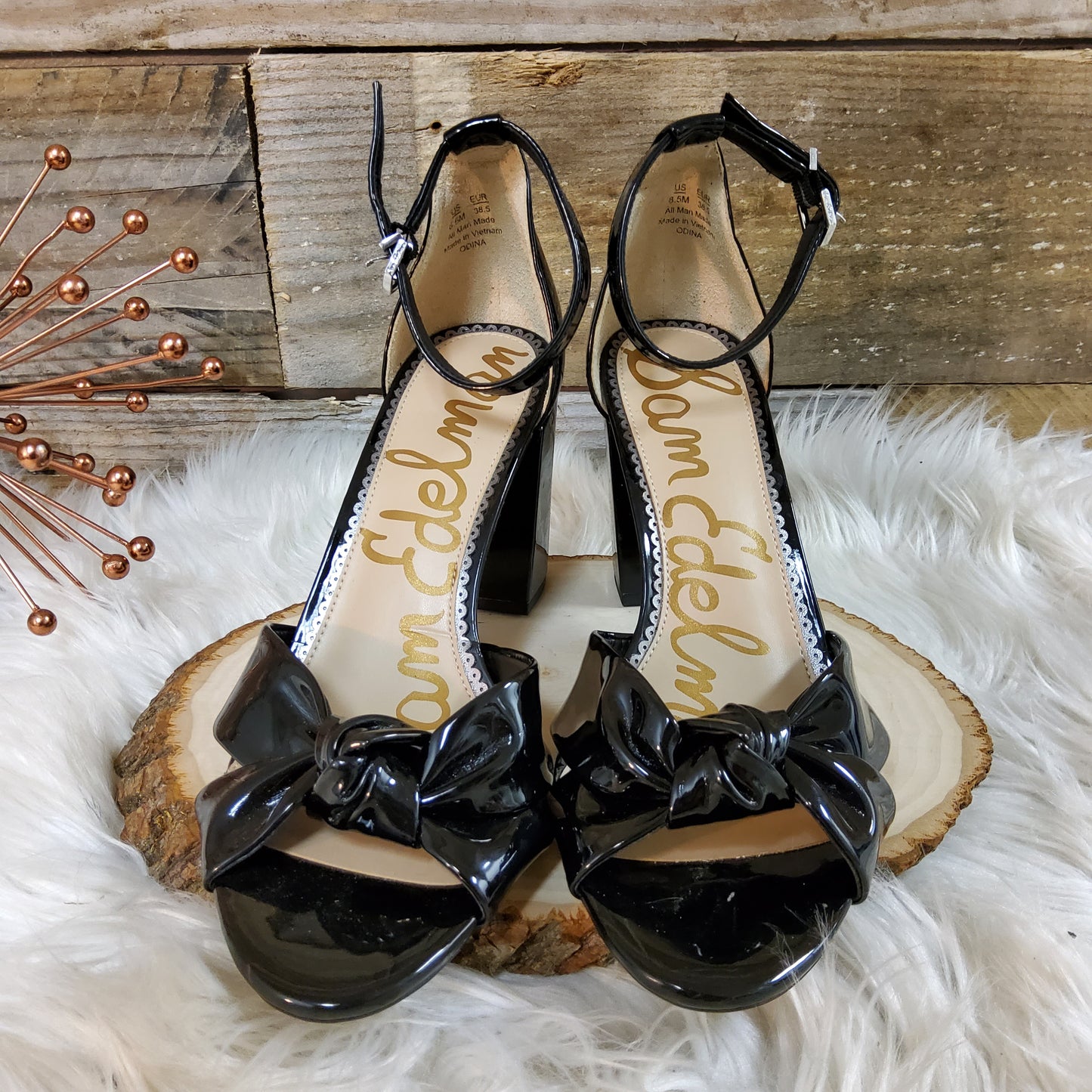 Sam Edelman Patent Heels Sz 8.5