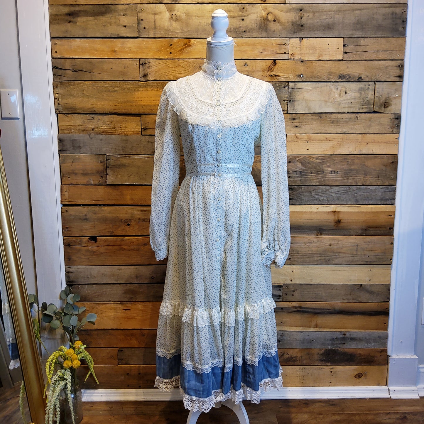 Vintage Gunne Sax Prarie Dress Sz S