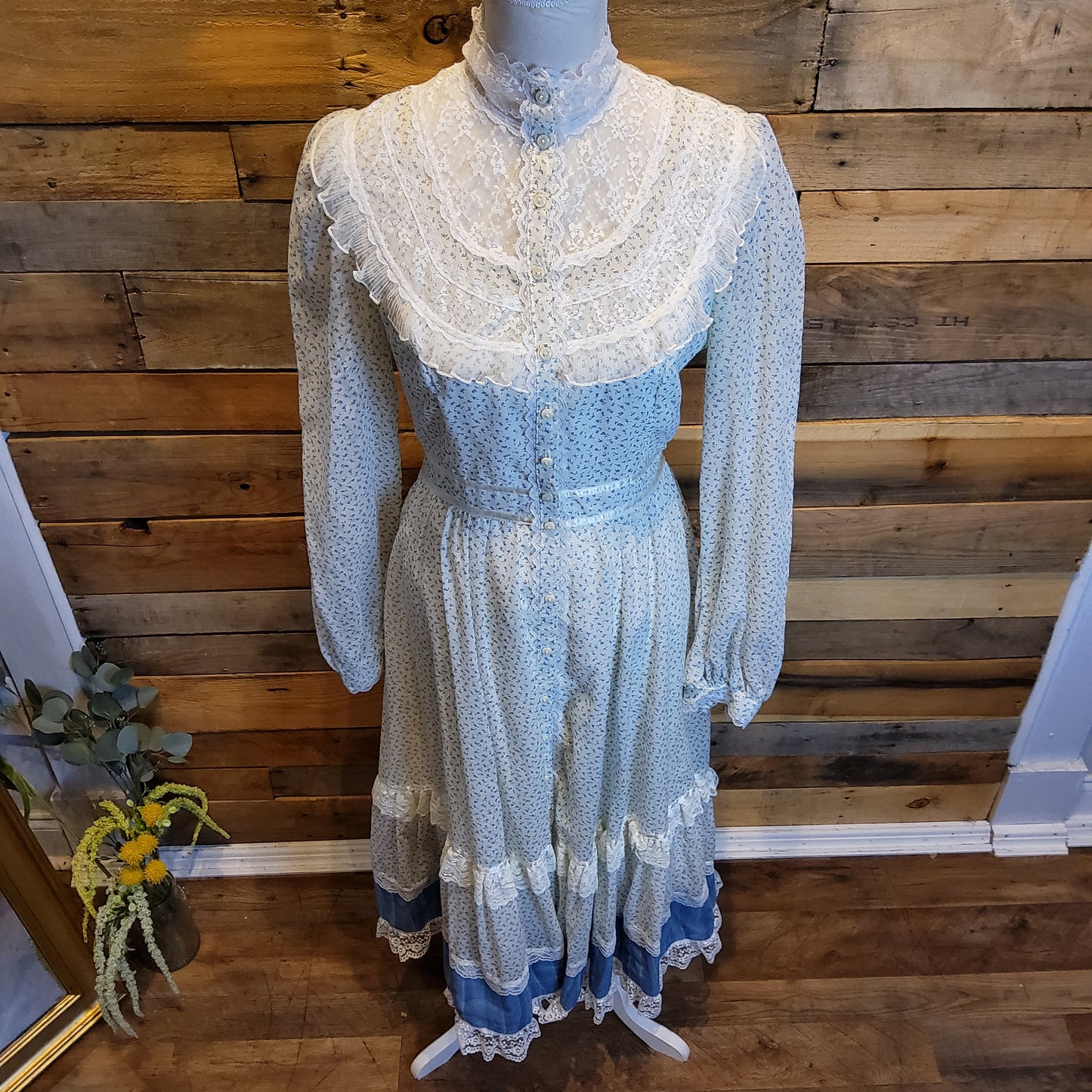 Vintage Gunne Sax Prarie Dress Sz S