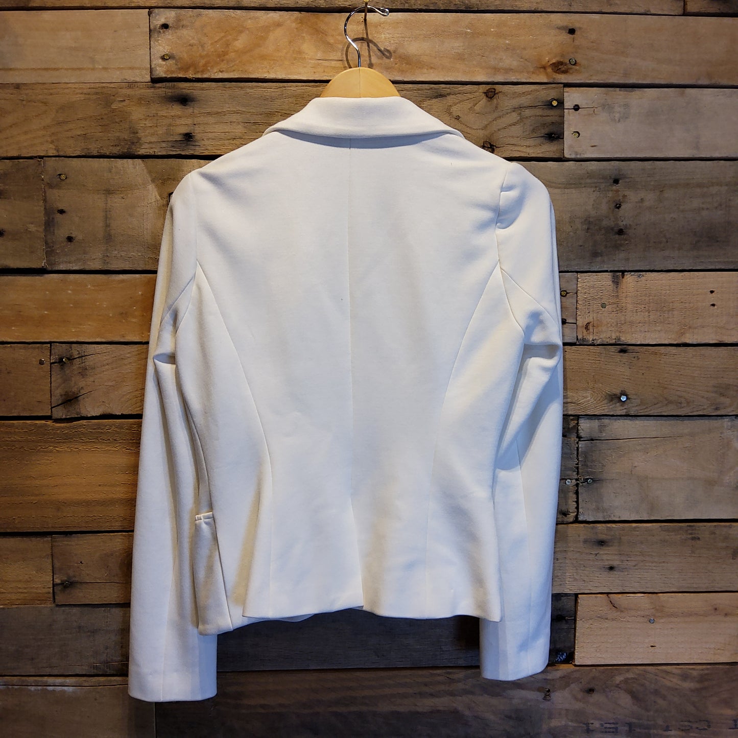 Sandro White Blazer Sz S