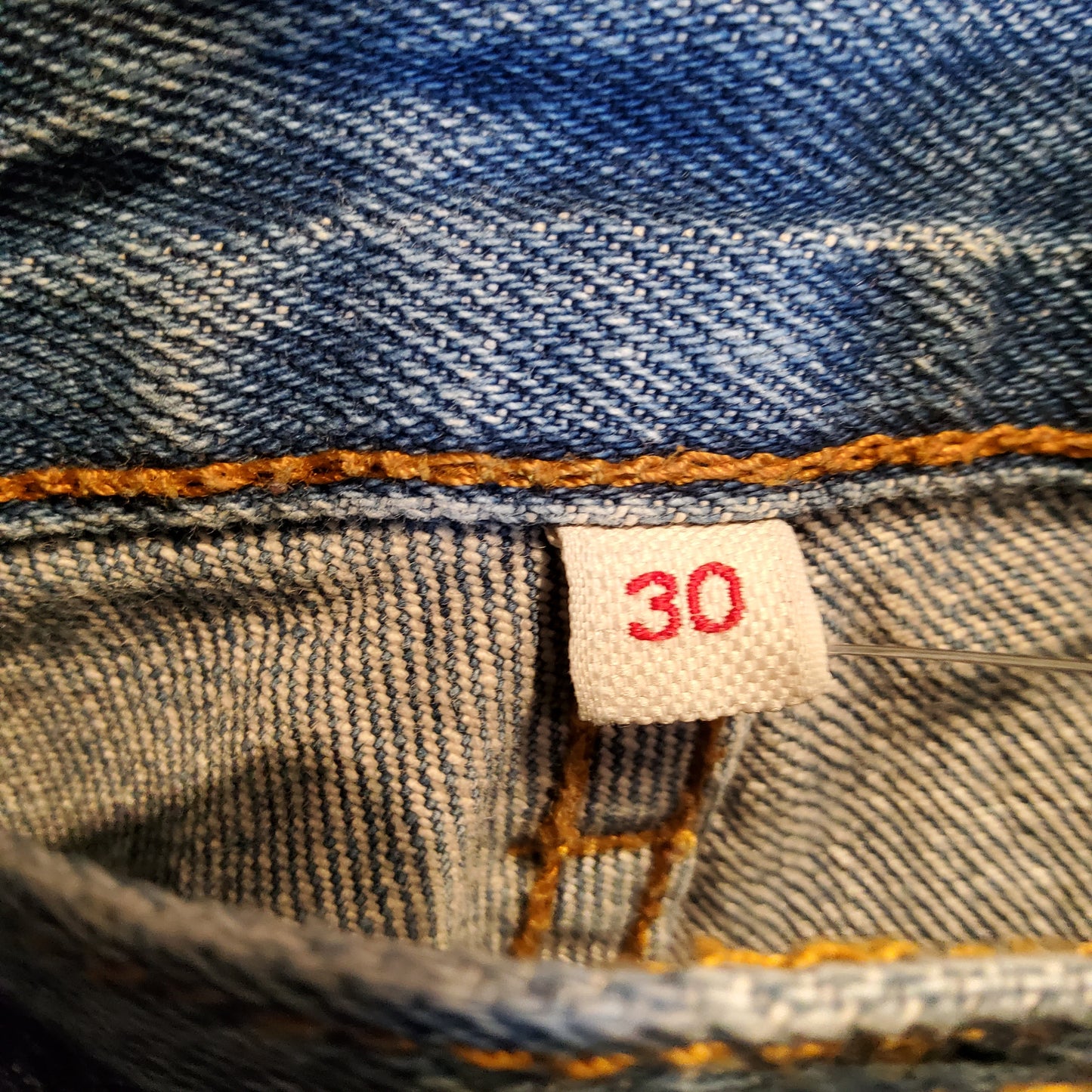 Levis White Oak Cone Denim Jeans Sz 30
