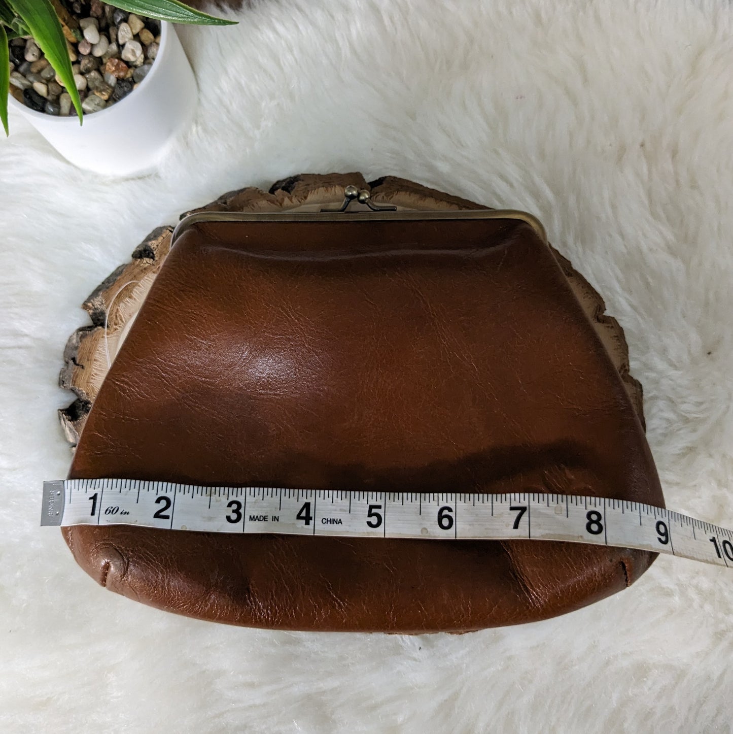 Patricia Nash Vintage Leather Clutch