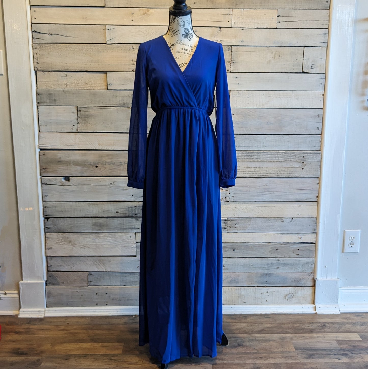 Lulu's Royal Blue Maxi Dress Sz XS