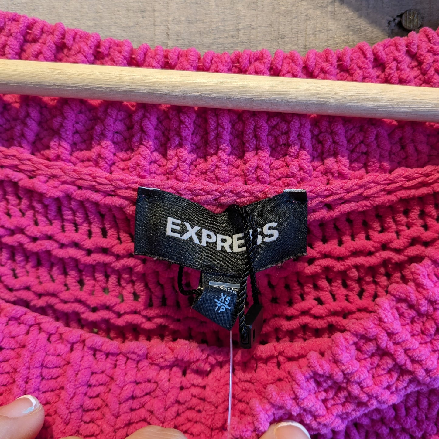Express Fuchsia Sweater Sz XS