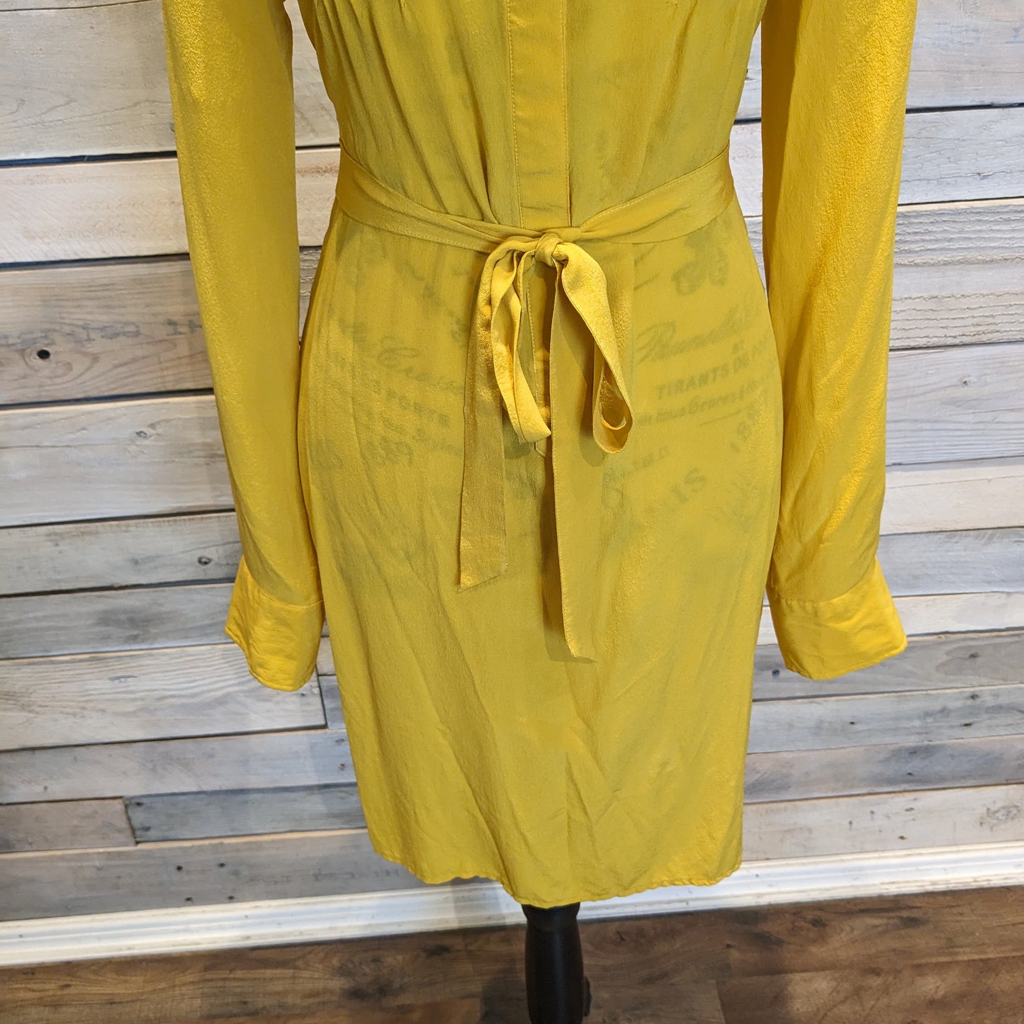 Banana Republic Yellow Dress Sz 6