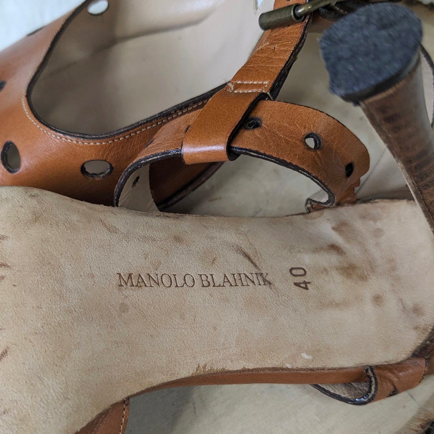 Manolo Blahnik Vintage Heels Sz EU 40