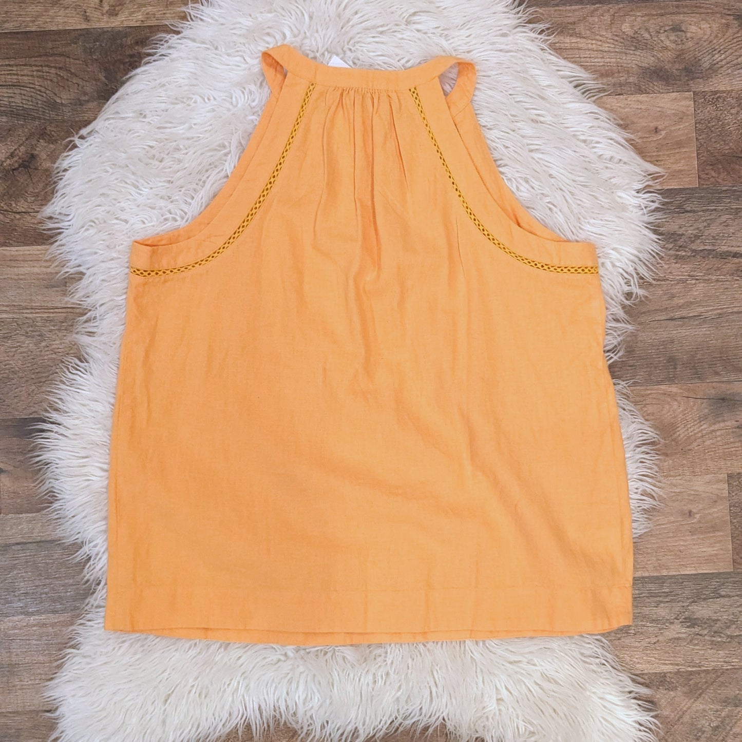 Loft NWT Linen Halter Top Sz S