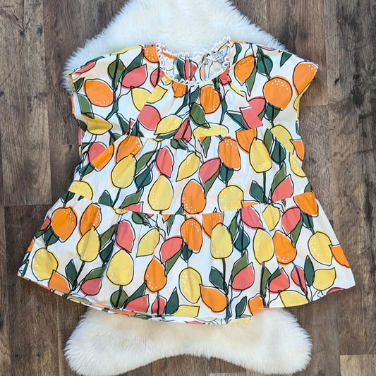 Crosby by Mollie Burch Citrus Top Sz XS