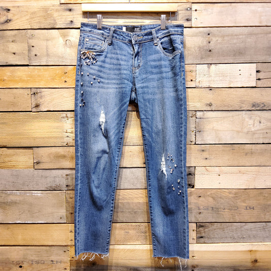 Kut From The Kloth Emblished Jeans- Size 2
