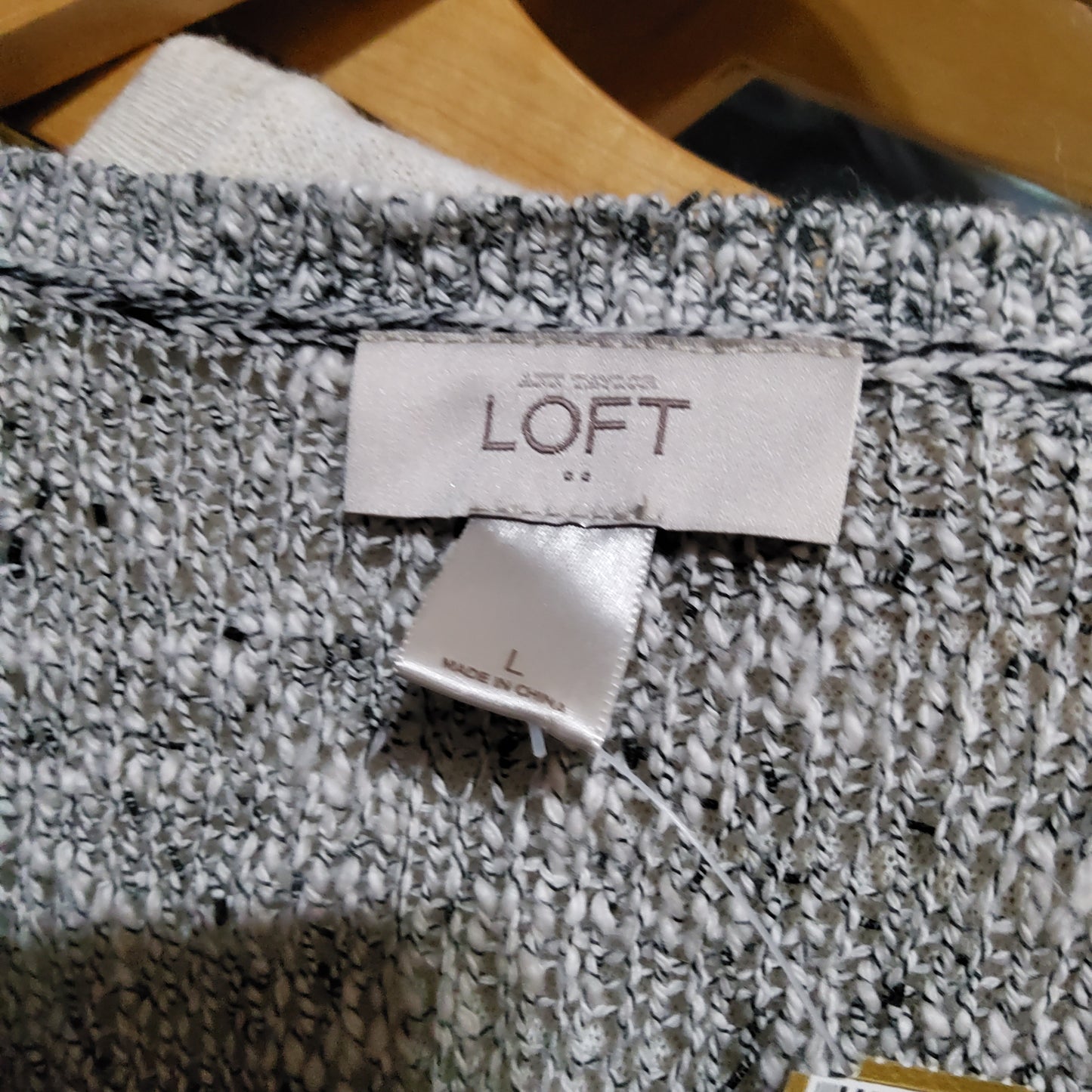 Loft Knit Sweater Sz L