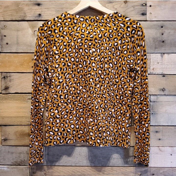 Old Navy Leopard Cardigan - Size S
